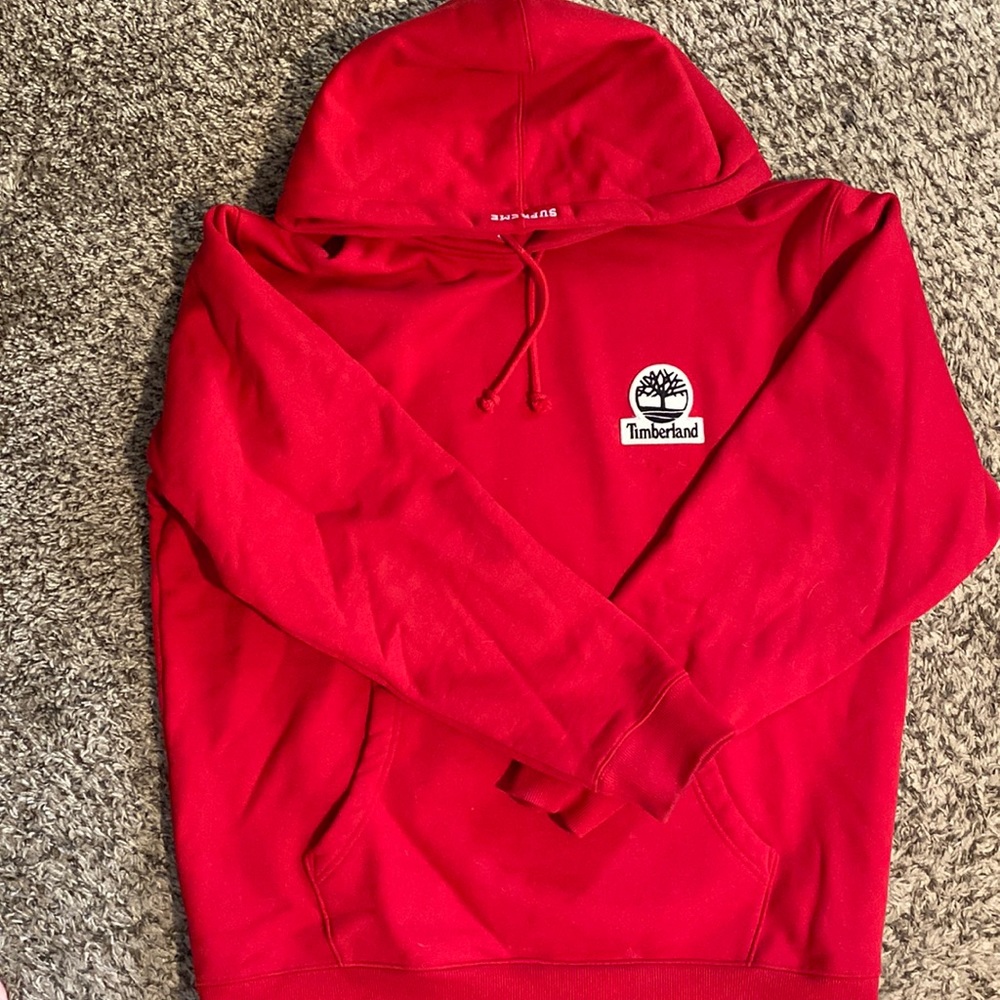 SUPREME/TIMBERLAND COLLAB HOODIE XL